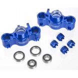 EVOLUTION 3 STEERING BLOCK 2 4 CAPS FOR REVO 3.3 & SLAYER INTEGY T3252BLUE